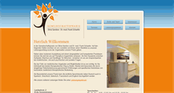 Desktop Screenshot of praxis-sandow-schaefer.de
